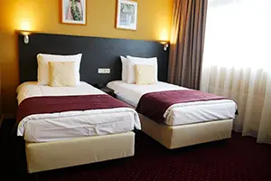 kamer twin - hotel het oosten